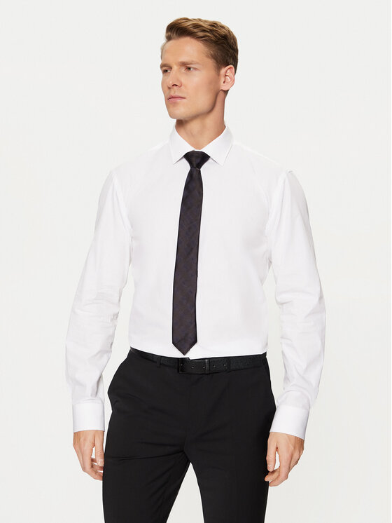 HUGO HUGO Krawat 50535299 Granatowy