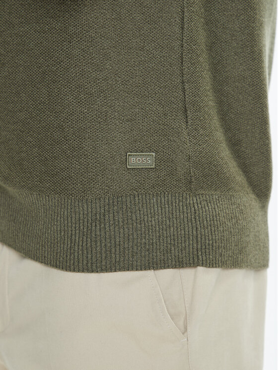 BOSS BOSS Светр Kencel 50545678 Зелений Regular Fit