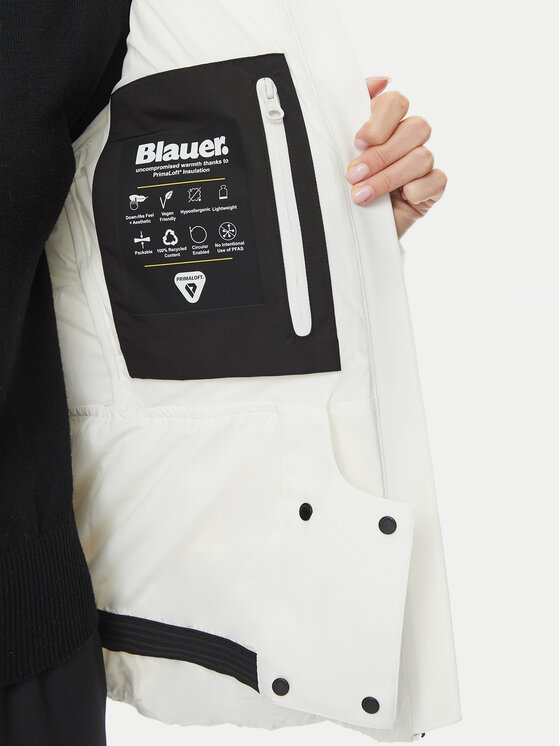 Blauer Blauer Зимно яке Croda 26WBLDC02591 007766 Бял Regular Fit