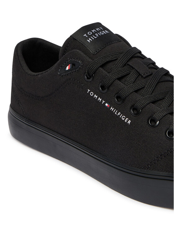Tommy Hilfiger Tommy Hilfiger Sneakers aus Stoff Harlem Core Ii FM0FM05817 Schwarz