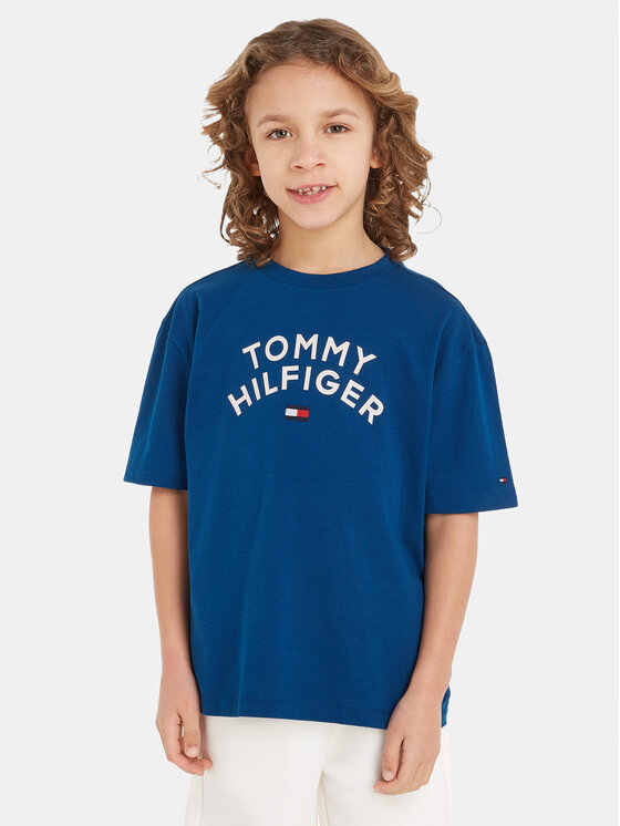 T shirt tommy hilfiger fille hot sale