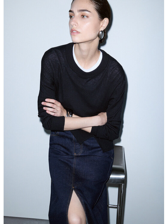 Liu Jo Liu Jo Maglione WF6418MA16R22222 Nero Regular Fit