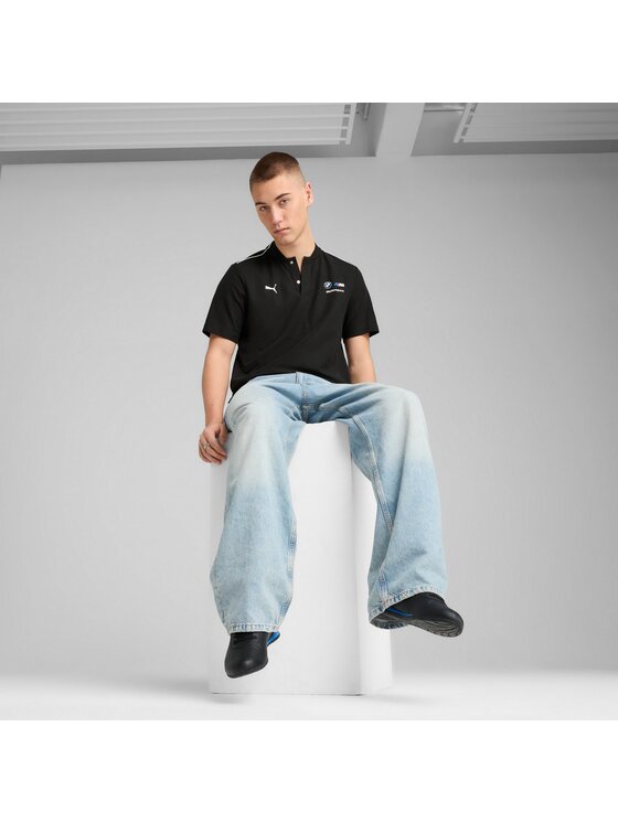 Puma Puma Polo 630628 Czarny Regular Fit