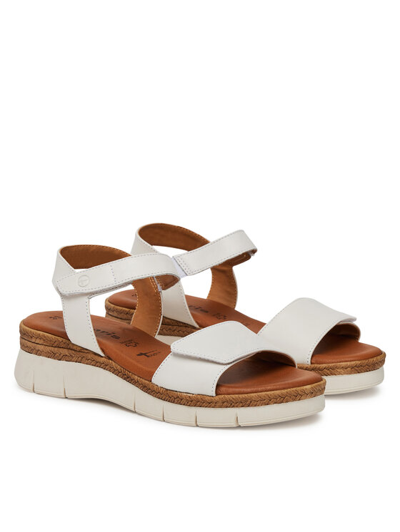 Tamaris Tamaris Espadrilky 1-28220-44 Bílá