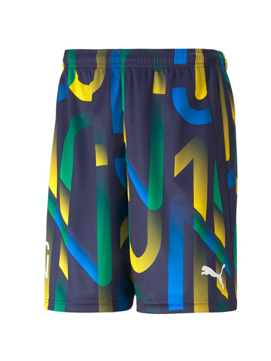 Puma Puma Szorty sportowe Puma Neymar Jr Future Printed Short Kolorowy Regular Fit