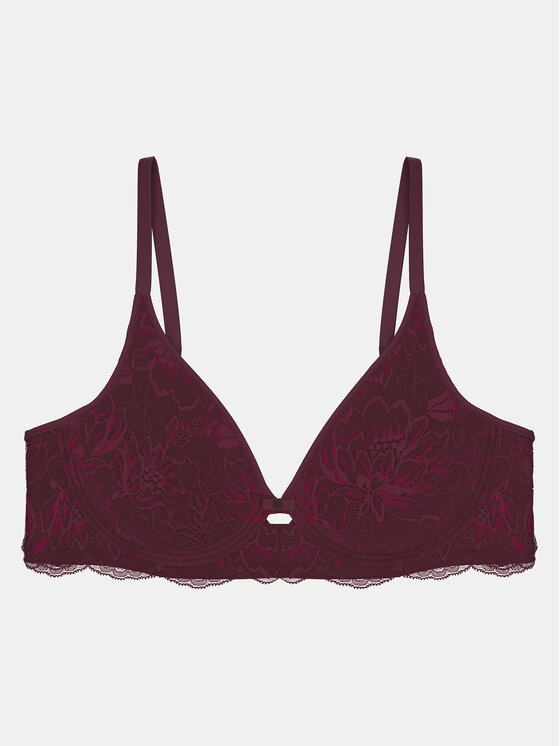 Triumph Triumph Grudnjak sa žicom Amourette Charm 10214458 Tamnocrvena