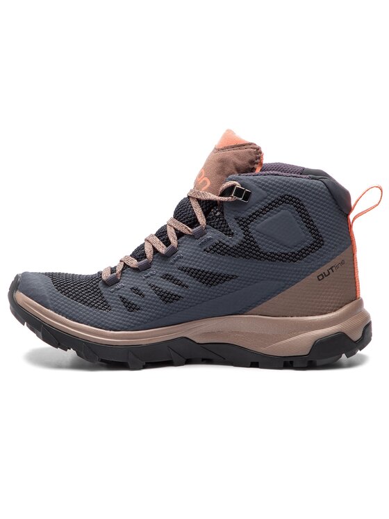 Salomon Salomon Turistiniai batai OUTline Mid Gtx W GORE-TEX 406794 20 V0 Pilka