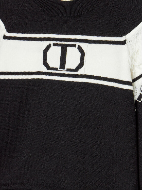 TWINSET TWINSET Džemperis 242GJ3163 Melns Regular Fit