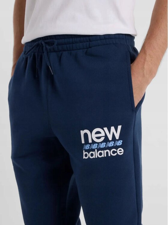 New Balance New Balance Spodnie dresowe MP51940NNY Niebieski Standard Fit