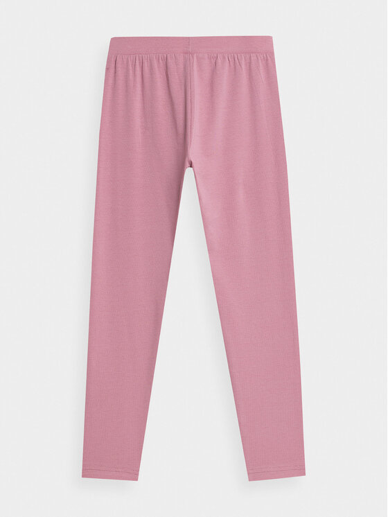 4F 4F Leggings 4FJAW23TTIGF093 Ružičasta Slim Fit