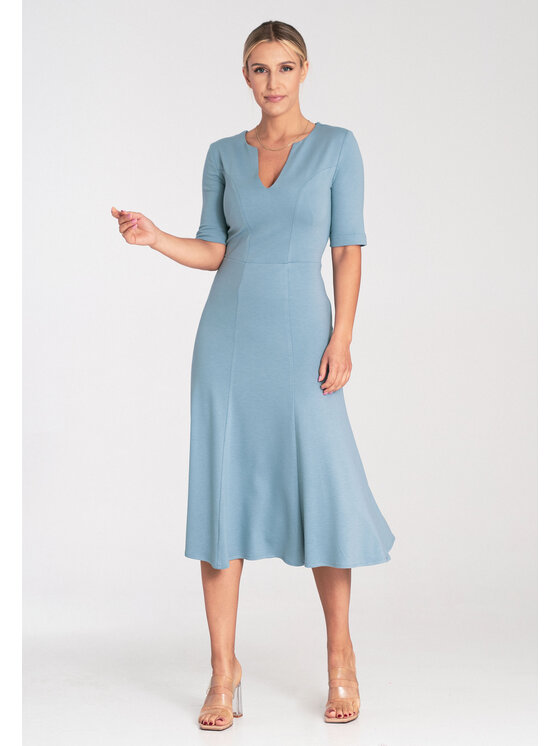 FIGL FIGL Abito da cocktail M1033 Blu Regular Fit