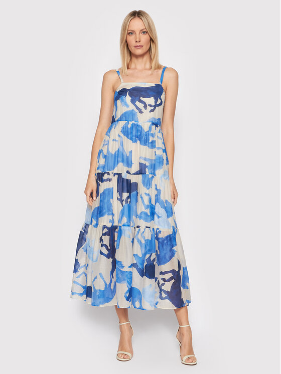 Marella Rochie de vară Asterix 32212222 Albastru Regular Fit 32212222 imagine noua