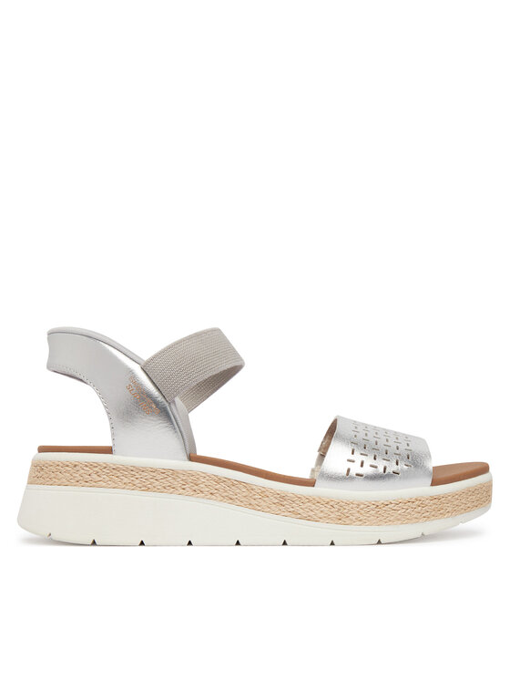 Skechers Sandale Bobs Sun Ray 114415/SIL Argintiu