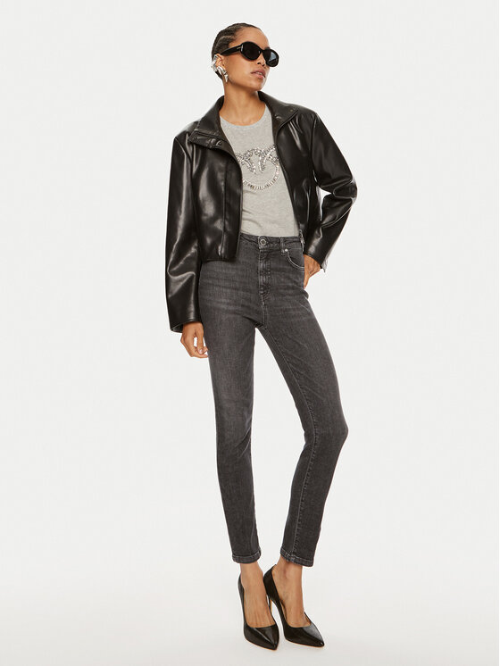 PINKO Pinko Дънки Susan 100163 A21X Сив Regular Fit