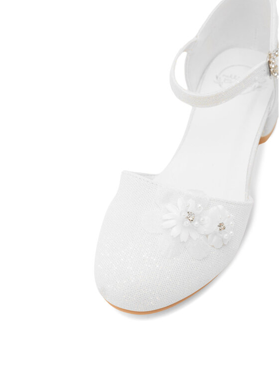 Nelli Blu Nelli Blu Baleriny CM230522-7 Biały