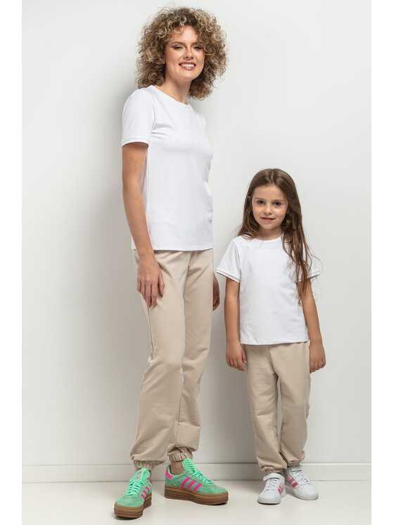Tessita Tessita Bluzka BLUZKA MMD42_1_140 Biały Relaxed Fit