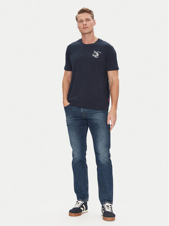 JOOP! Jeans JOOP! Jeans T-Shirt 15 JJJ-64Aariz 30045904 Granatowy Modern Fit