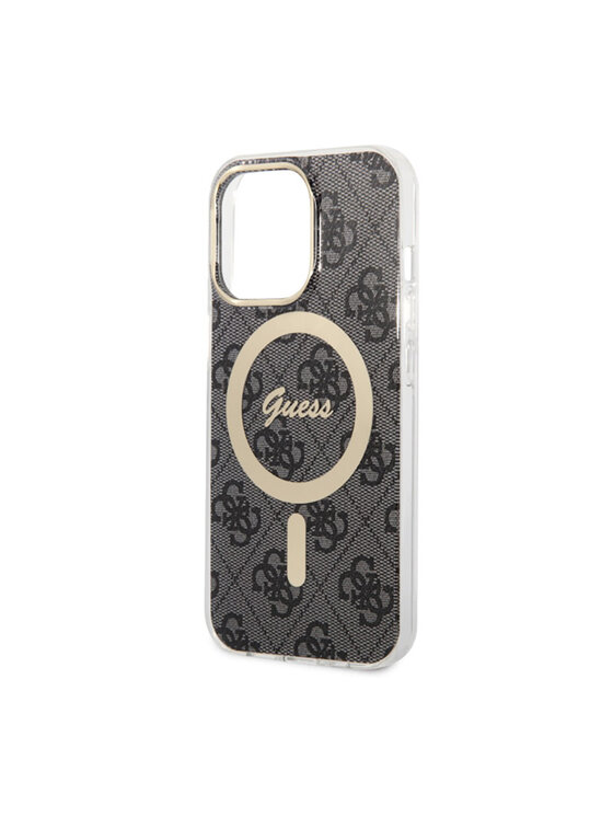 Guess Guess Etui na telefon Pokrowiec Futerał Czarny