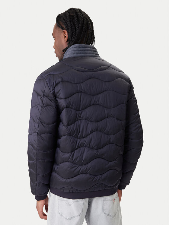 Guess Guess Bunda pro přechodné období M6RL0M WDQ52 Tmavomodrá Regular Fit