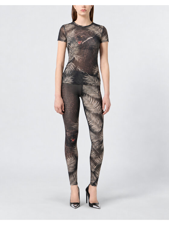 PHILIPP PLEIN PHILIPP PLEIN Leggings 32160 Nero Active Fit