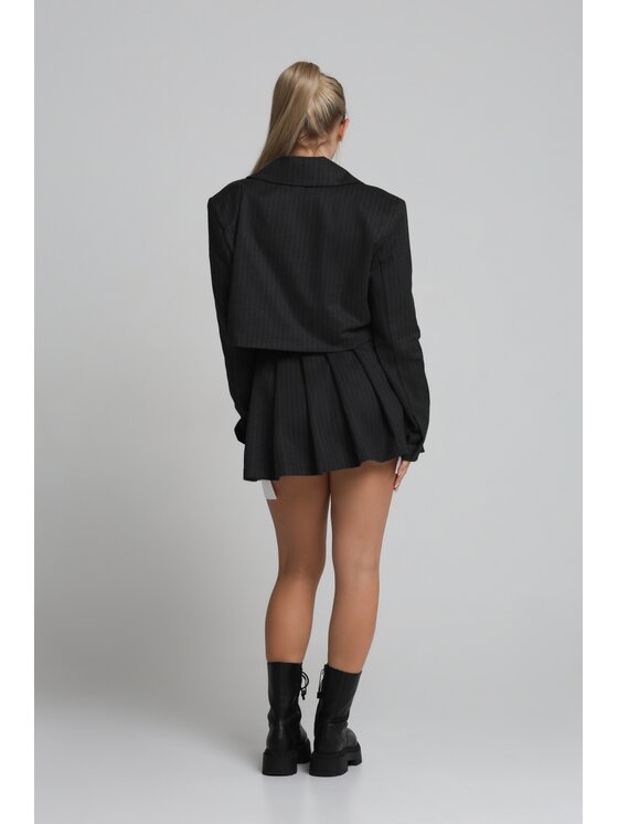 Chiara Wear Chiara Wear Marynarka OVERSIZE Szary Oversize