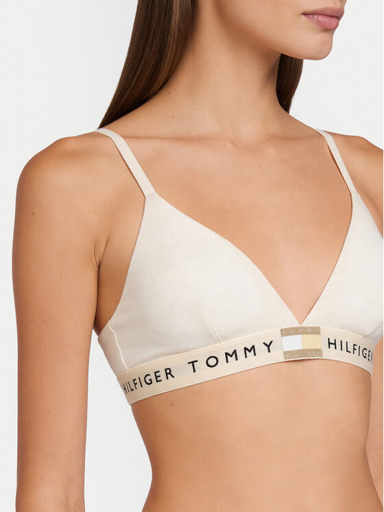 Tommy Hilfiger Tommy Hilfiger Bralette krūšturis UW0UW06040 Bēšs