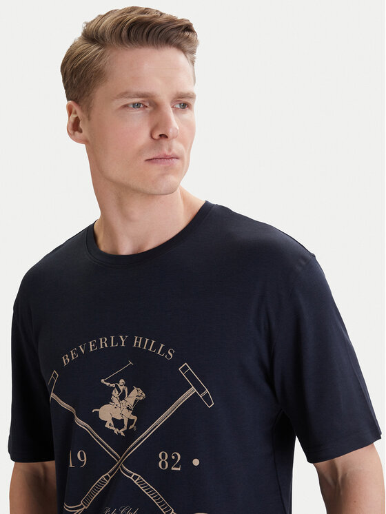 Beverly Hills Polo Club Beverly Hills Polo Club T-särk W126-BHMTS-1020-19P Tumesinine