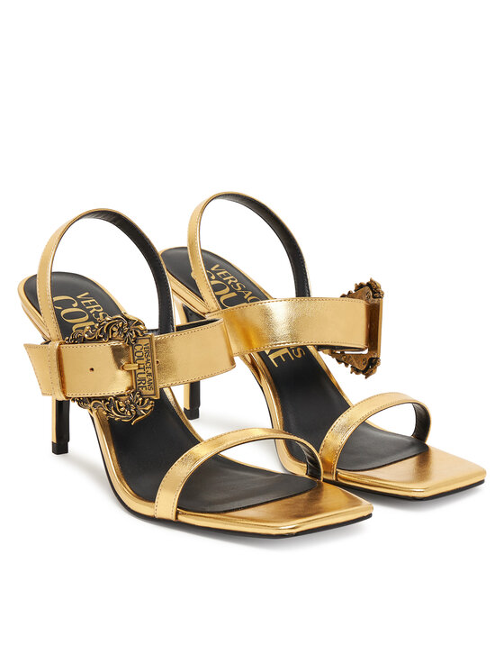 Versace Jeans Couture Versace Jeans Couture Sandály 79VA3S71 Zlatá