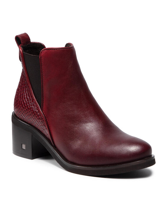 Lasocki Botki 8002-04 Czerwony