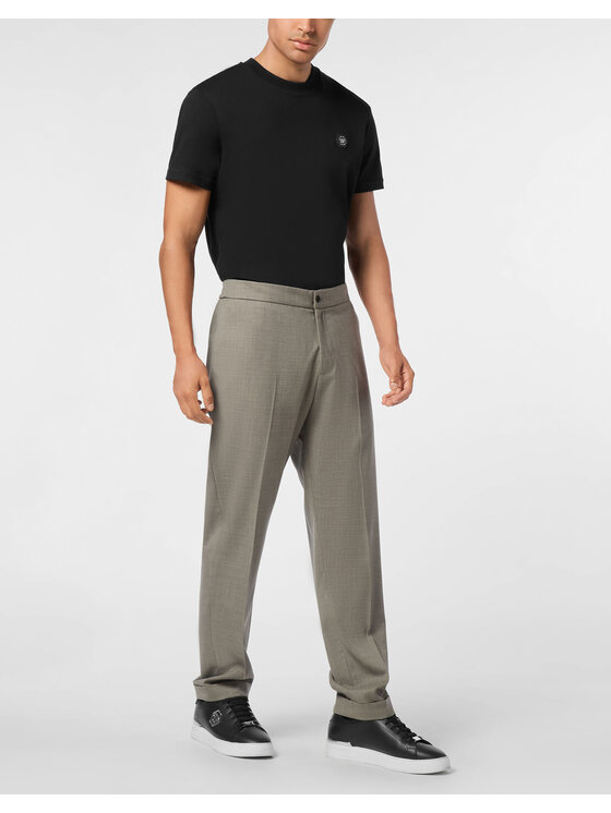 PHILIPP PLEIN PHILIPP PLEIN Joggery 26123 Beżowy Jogger Fit
