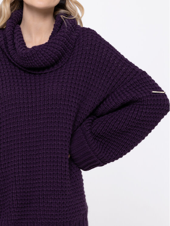 LIDIA KALITA LIDIA KALITA Golf Ville Fioletowy Oversize