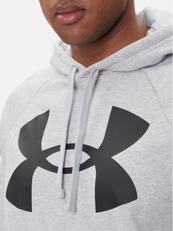 Under Armour Under Armour Bluza Ua Rival 1357093 Szary Regular Fit