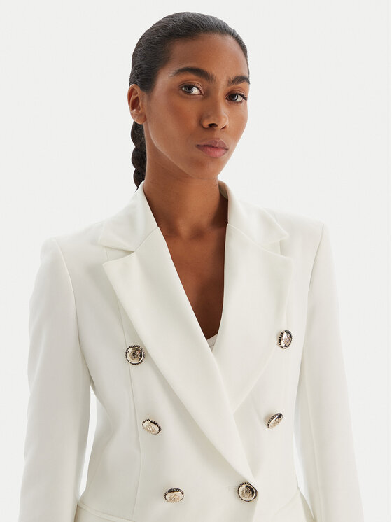 Maryley Maryley Pintsak 25IB139/43BC Valge Regular Fit