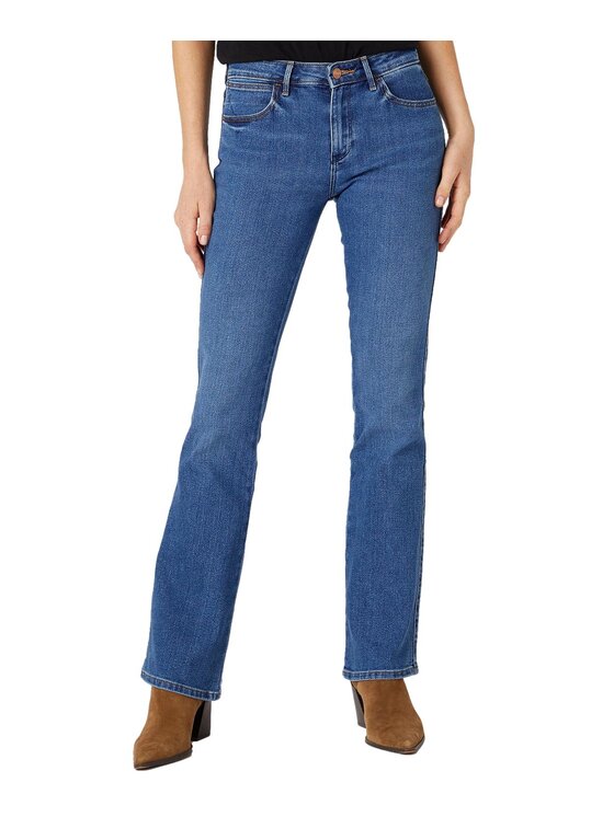 Wrangler Wrangler Jeansy W28B4734R Niebieski Slim Fit