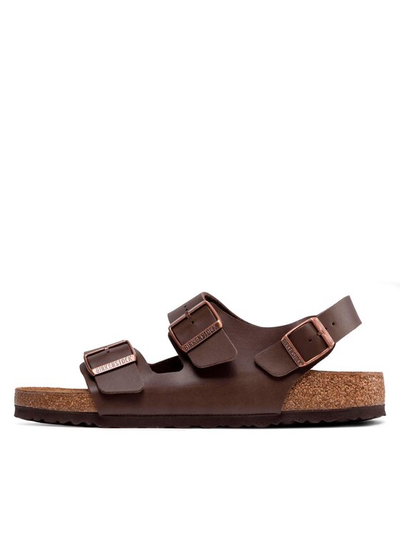 Birkenstock Birkenstock Sandály Milano 034701 Hnědá