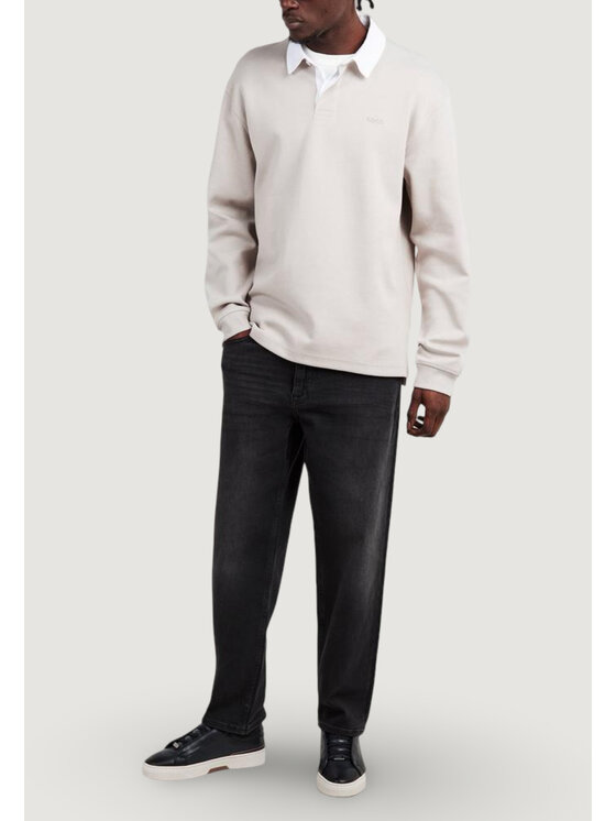 BOSS BOSS Polo Pe_Exis 10277163 Grigio Classic Fit