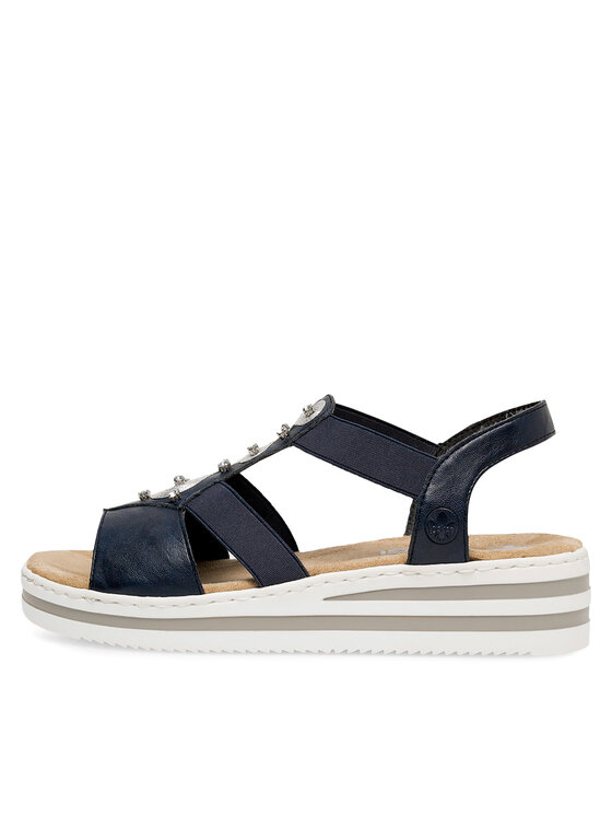Rieker Rieker Sandalen V0287-14 Dunkelblau