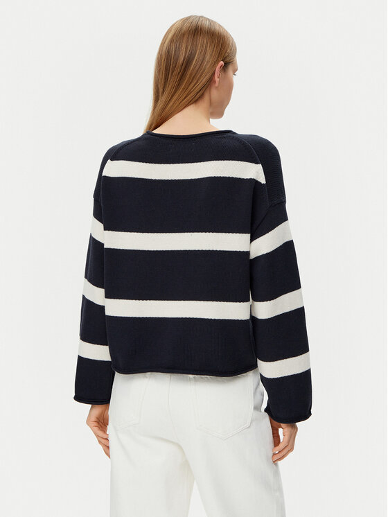 Marc O'Polo Marc O'Polo Sweater 502 6059 60047 Sötétkék Regular Fit