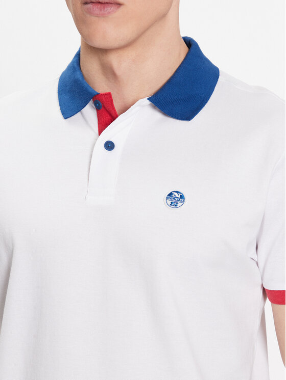 North Sails North Sails Polo 692398 Λευκό Regular Fit