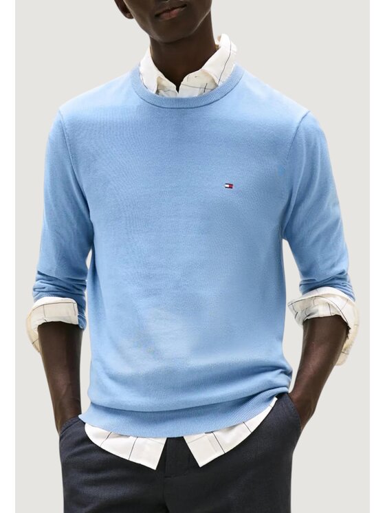 Tommy Hilfiger Tommy Hilfiger Maglione ESSENTIAL SSNL COTTO Blu To Fit