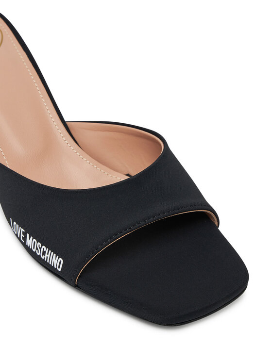 LOVE MOSCHINO LOVE MOSCHINO Şlapi JA28045G0MIM0000 Negru