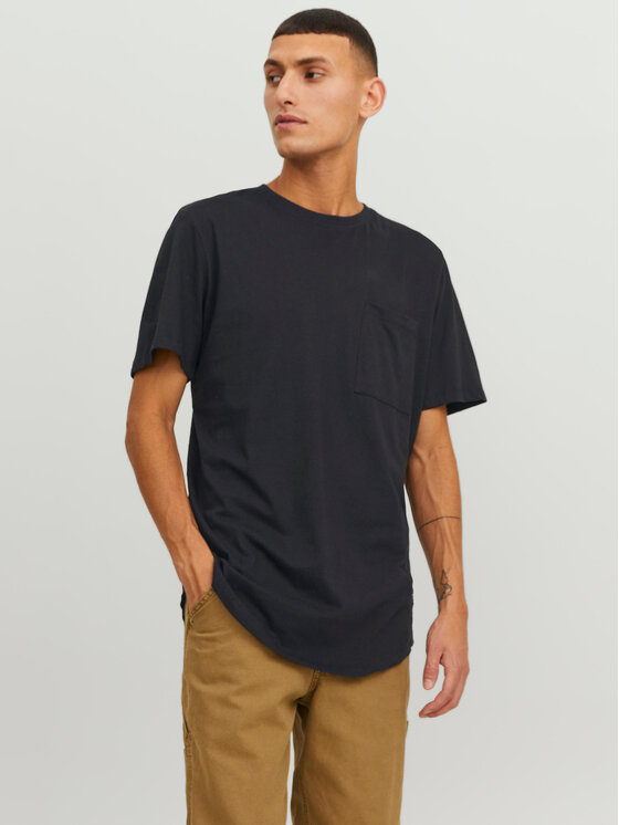 Jack&Jones Majica Noa 12210945 Črna Regular Fit