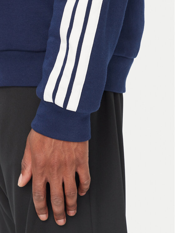 adidas adidas Bluza Essentials 3-Stripes Fleece KY4163 Niebieski Regular Fit
