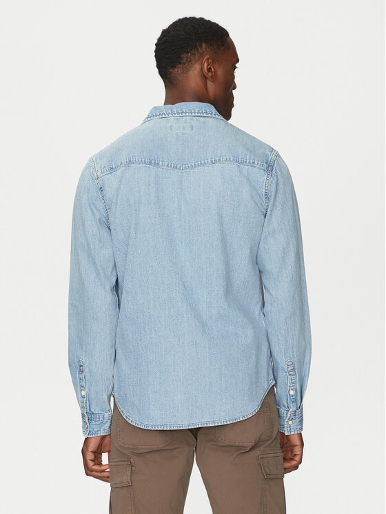 Guess Jeans Guess Jeans Košeľa M5RH55 D5M82 Modrá Regular Fit