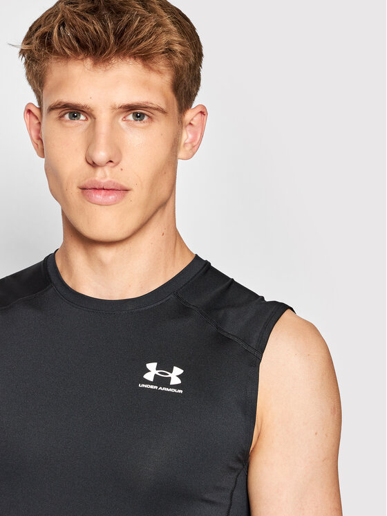 Under Armour Under Armour Techniniai marškinėliai HeatGear® 1361522 Juoda Slim Fit