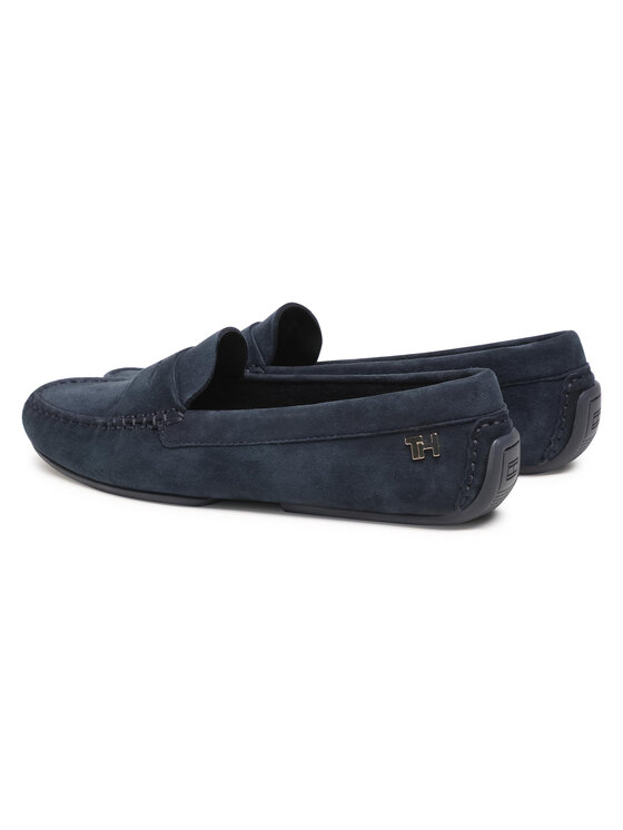 Tommy Hilfiger Tommy Hilfiger Мокасини Essential Moccasin FW0FW05638 Cиній