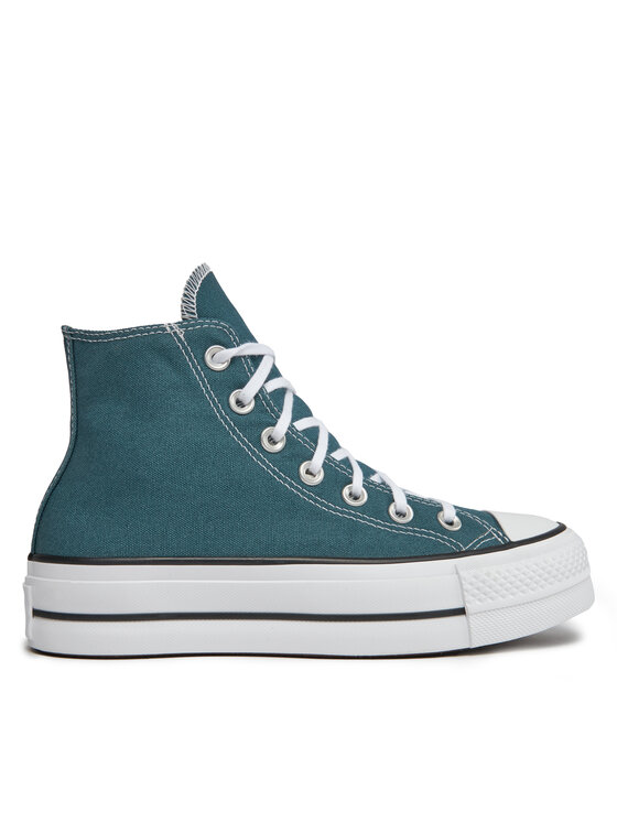 Chuck taylor all star lift bleu femme - Converse