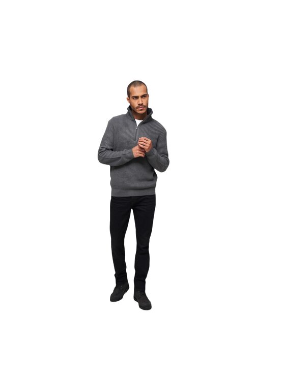 Brandit Brandit Sweter 5019.5 Szary Regular Fit