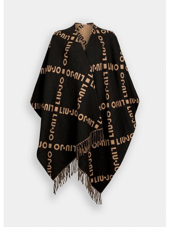 Liu Jo Liu Jo Poncho 2F5033T030022222 Nero Regular Fit