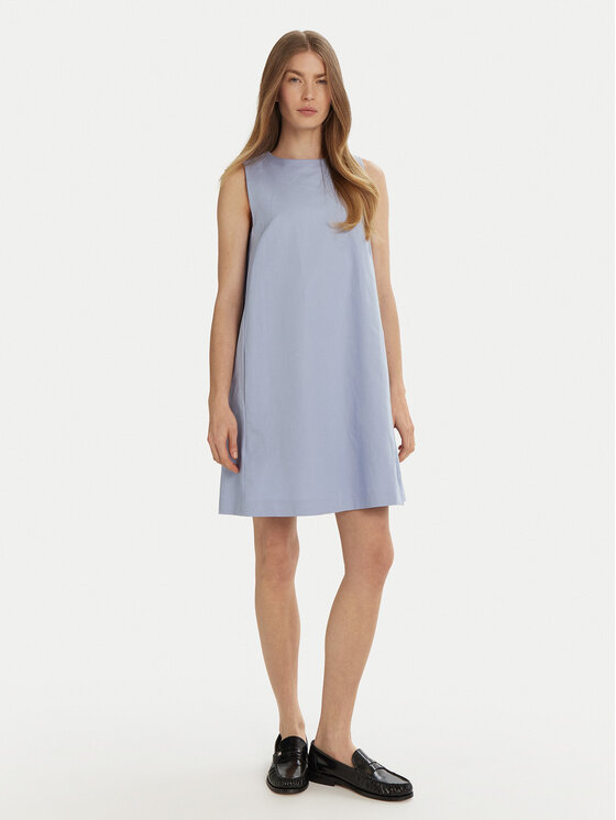 Weekend Max Mara Weekend Max Mara Sukienka codzienna Racer 2515221102 Błękitny Regular Fit